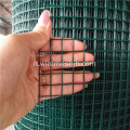 Rotoli di rete metallica saldata rivestita in PVC verde scuro
